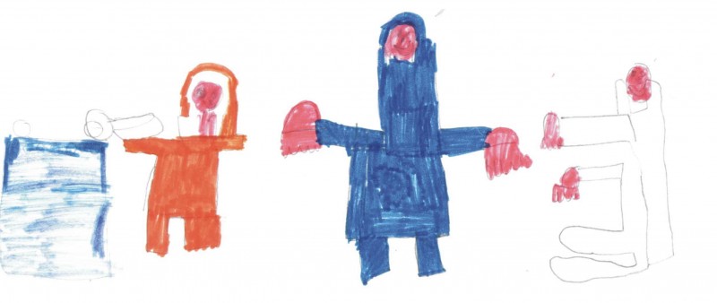 Martha, Mary and Jesus - by Owen
