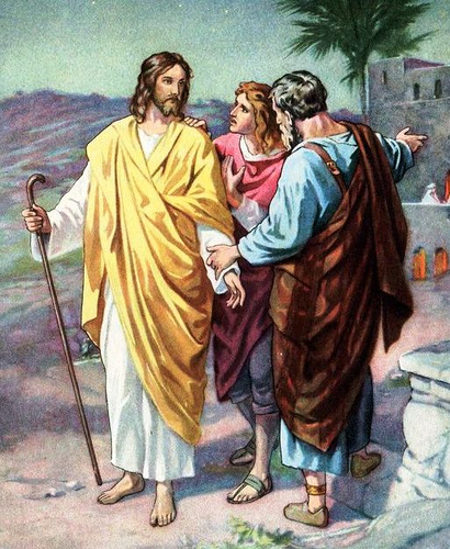 Jesus and Cleopas