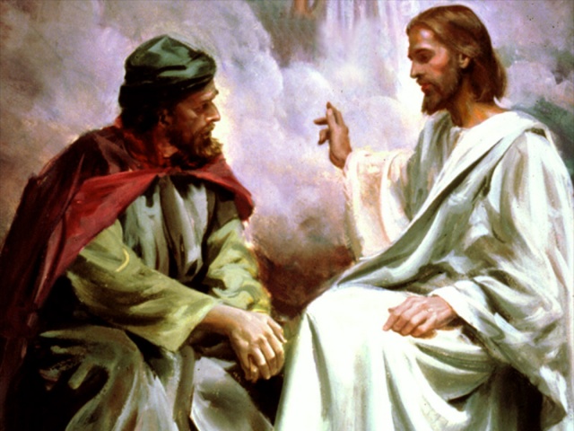 Jesus and Nicodemus